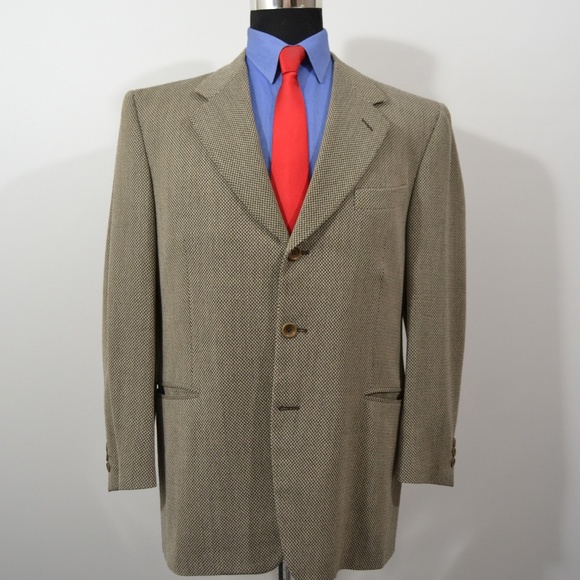 Canali US: 42R EU: 52R Sport Coat Blazer Suit Jac
